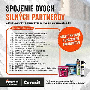 PREZENTAČNÉ DNI ASAS/CERESIT